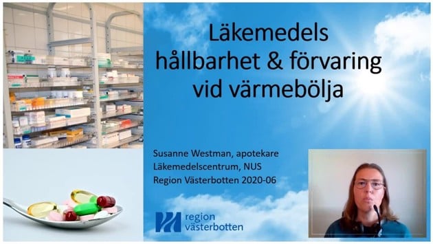 Video: Läkemedels hållbarhet och förvaring vid värmebölja