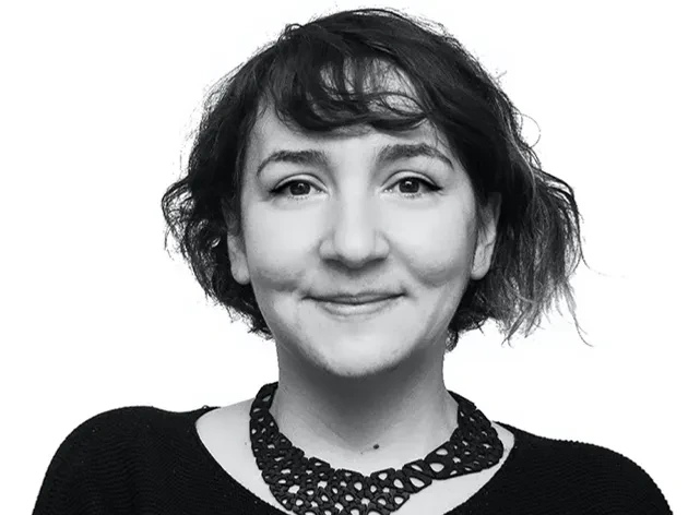 Image of lecturer Benay Gürsoy in black and white