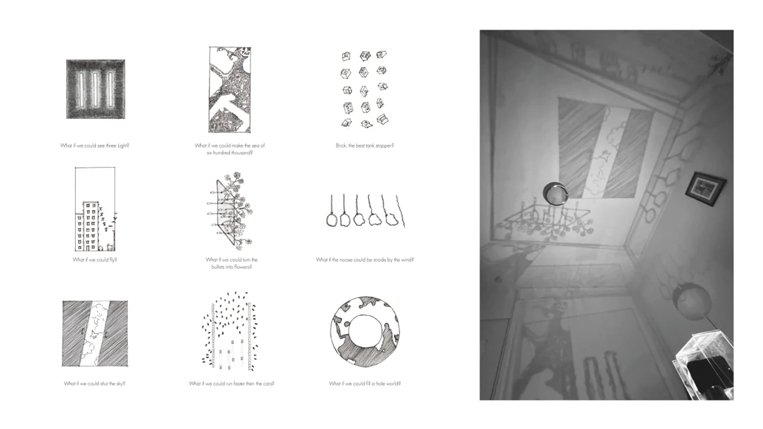 Metaphorical Drawings of Collective Events and the Moment of Contract